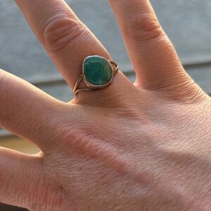 Elegant Turquoise Stone Ring